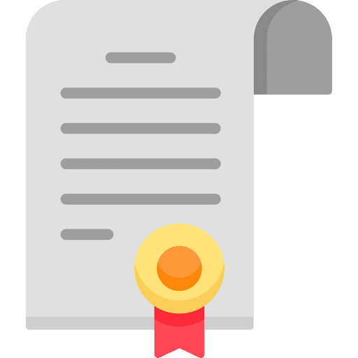 Diploma certification education contract icon Diploma certification education contract icon