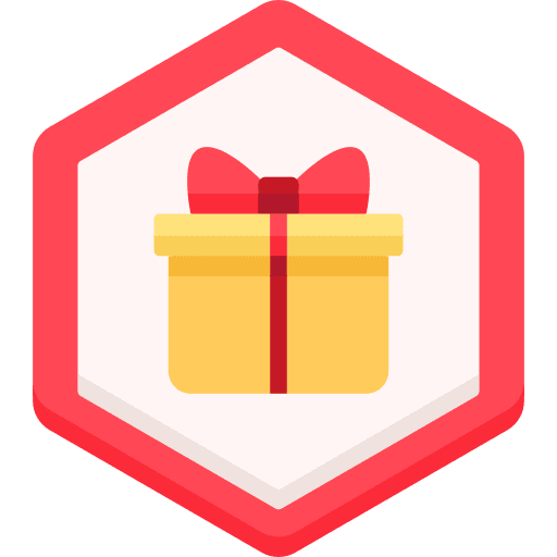 Gift winner reward competition icon Gift winner reward competition icon