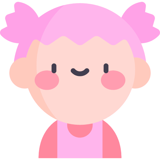 Girl young avatar user icon