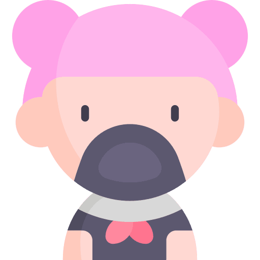 Girl girl face mask young icon Girl girl face mask young icon