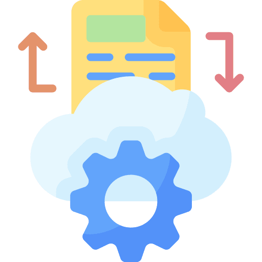 Data synchronization data synchronization data storage archive icon Data synchronization data synchronization data storage archive icon