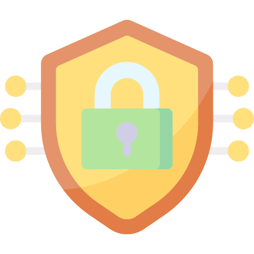 Protection protection lock insurance icon
