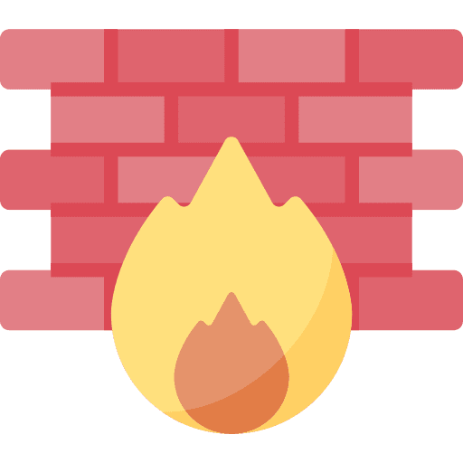 Firewall hacker security computer icon Firewall hacker security computer icon