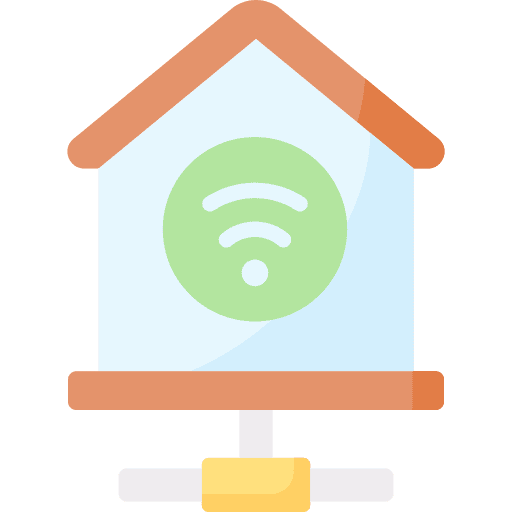 Local network home local communication icon Local network home local communication icon