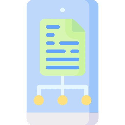 Smartphone networking file smartphone icon Smartphone networking file smartphone icon