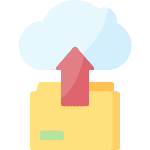 Upload cloud storage up arrow upload icon Upload cloud storage up arrow upload icon