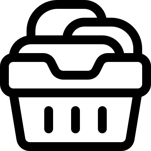 Basket laundry basket miscellaneous basket icon Basket laundry basket miscellaneous basket icon