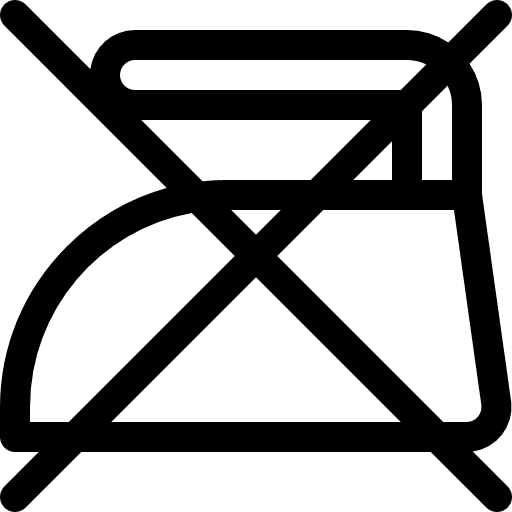 Not iron shapes and symbols not iron washing icon Not iron shapes and symbols not iron washing icon