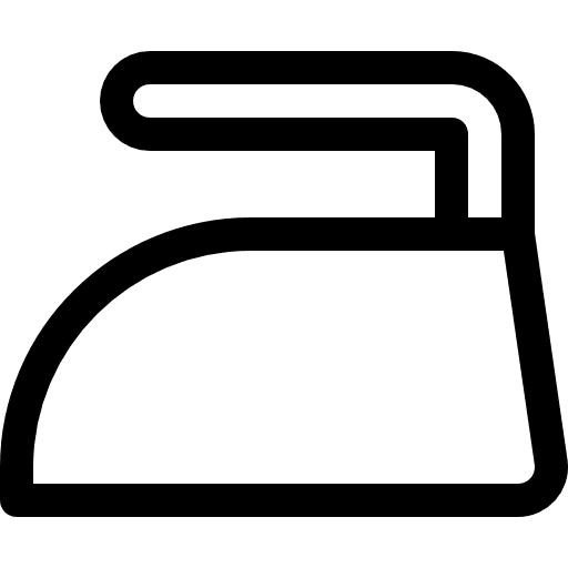 Iron laundry signs shapes and symbols icon Iron laundry signs shapes and symbols icon