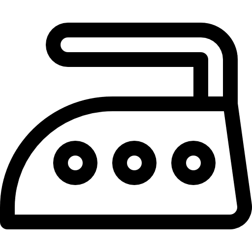 Iron laundry wash shapes and symbols icon Iron laundry wash shapes and symbols icon