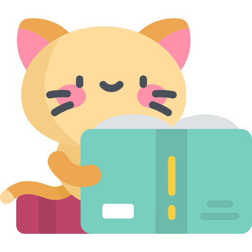 Kitty domestic book pet icon