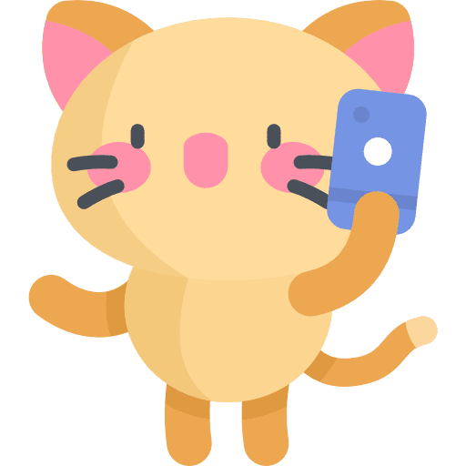 Kitty cellphone pet domestic icon Kitty cellphone pet domestic icon