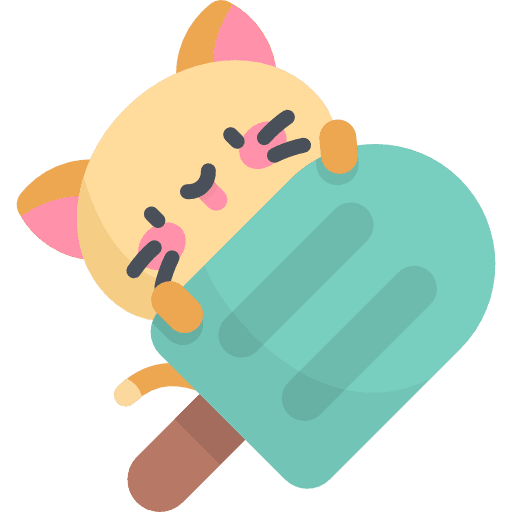 Kitty popsicle pet domestic icon Kitty popsicle pet domestic icon