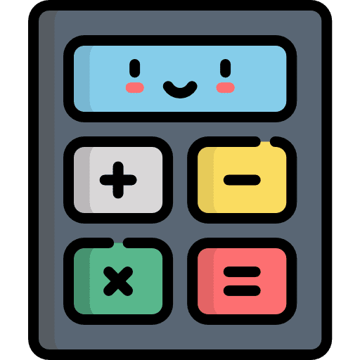 Calculate calculate maths technological icon