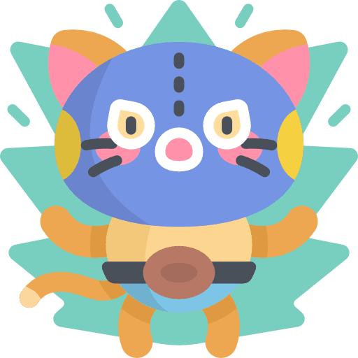 Kitty animals feline avatar icon Kitty animals feline avatar icon