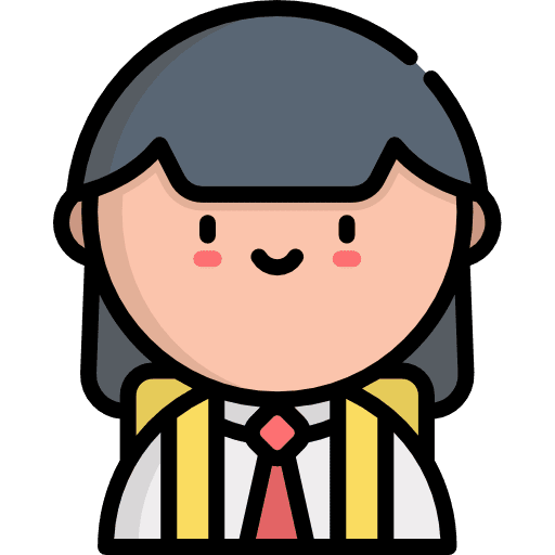 Student user reading studying icon