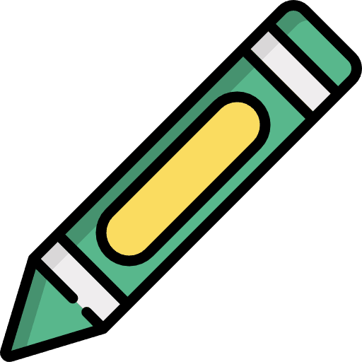 Crayon education edit tools tools and utensils icon Crayon education edit tools tools and utensils icon
