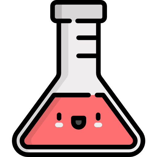 Flask science chemical experiment icon Flask science chemical experiment icon