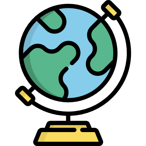 Globe planet earth grid geography icon Globe planet earth grid geography icon