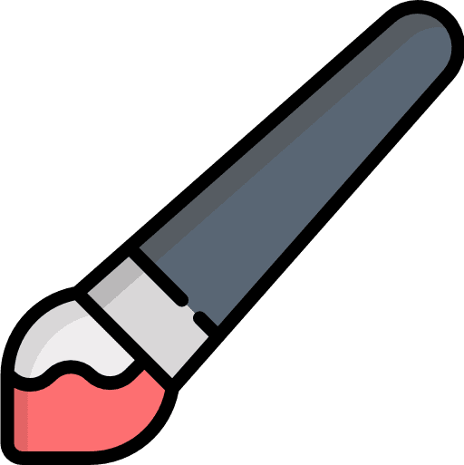 Brush art and design artist brushes icon Brush art and design artist brushes icon