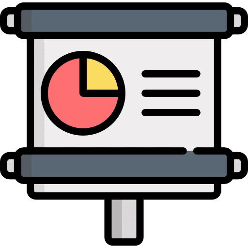 Presentation graphic financial presentation icon Presentation graphic financial presentation icon
