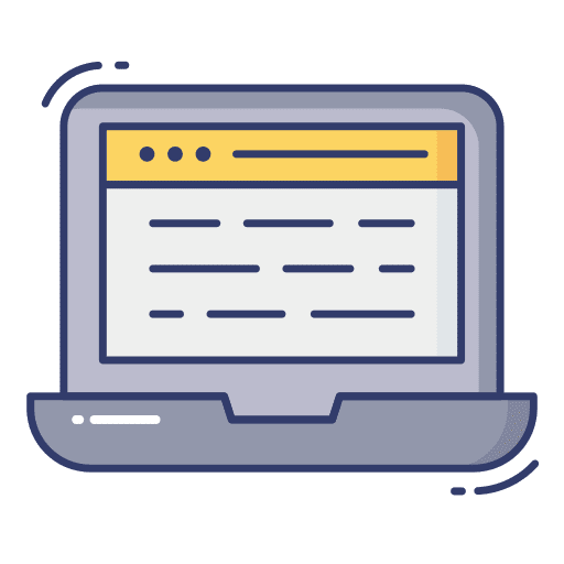 Laptop screen coding laptop screen laptop icon