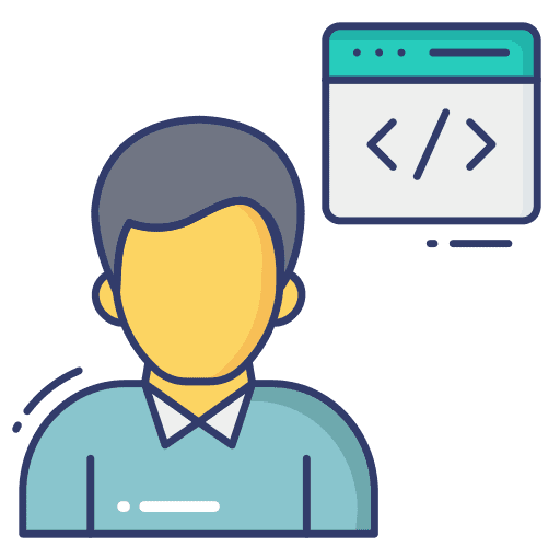 Thinking browser seo and web mind icon Thinking browser seo and web mind icon