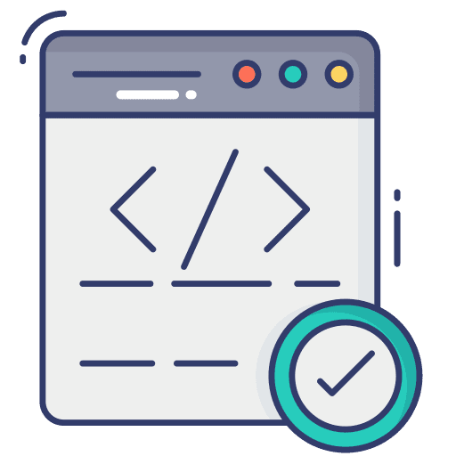 Web browser html web browser technology icon