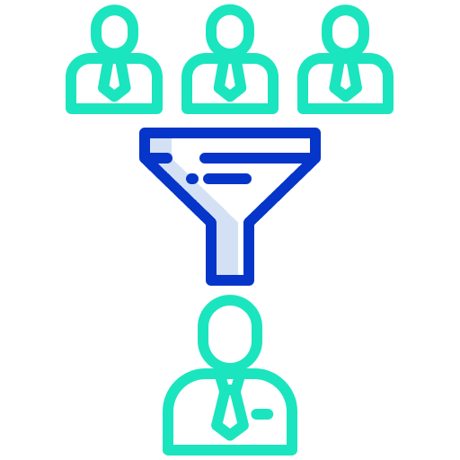 Filter recruitment tool filter icon Filter recruitment tool filter icon