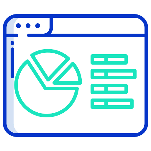 Report seo and web computer marketing icon Report seo and web computer marketing icon