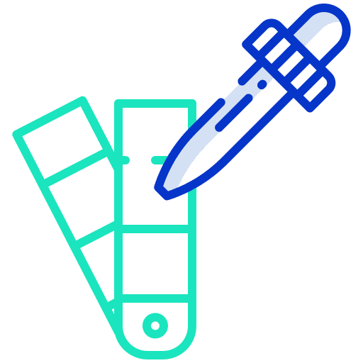 Colours choose pick colours icon Colours choose pick colours icon