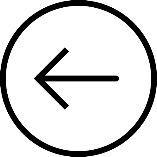 Left arrow orientation multimedia option left arrow icon