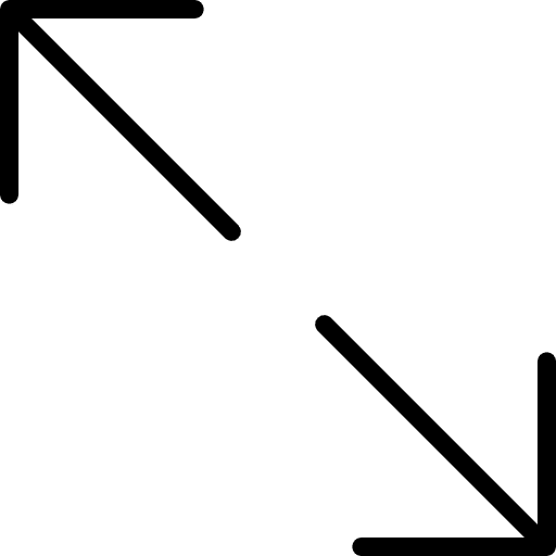 Expand interface arrows expand icon