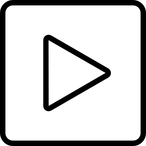 Play button multimedia option orientation interface icon