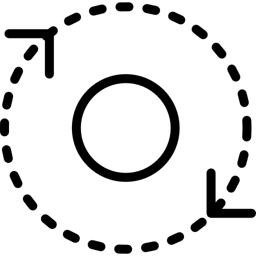 Roundabout multimedia option interface orientation icon