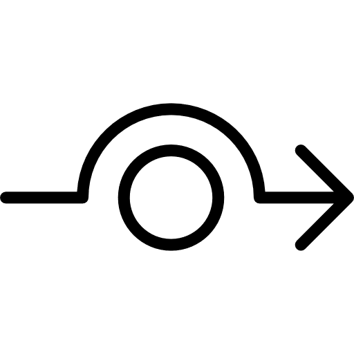 Roundabout orientation multimedia option direction icon