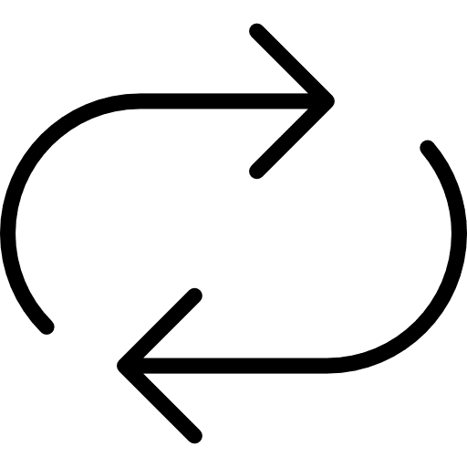 Repeat repeat re multimedia option icon