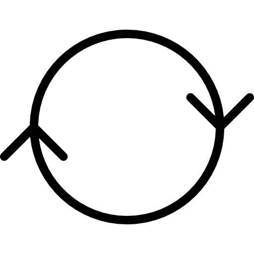 Circuit multimedia option circuit direction icon