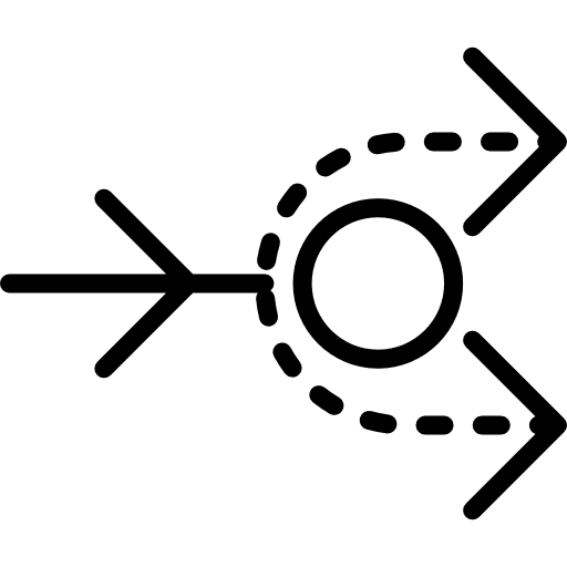 Multiply interface multimedia option arrows icon