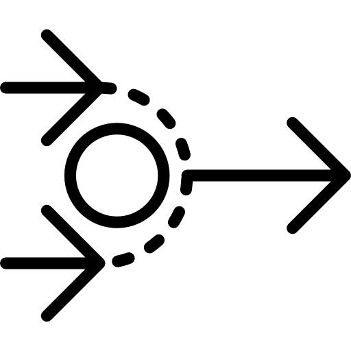 Multiply multimedia option arrows interface icon