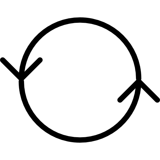 Circuit interface multimedia option direction icon