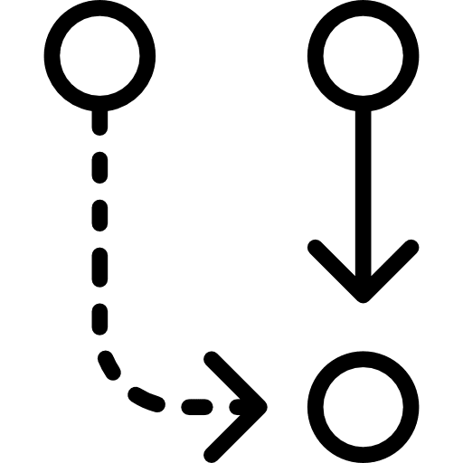 Transfer interface direction transfer icon