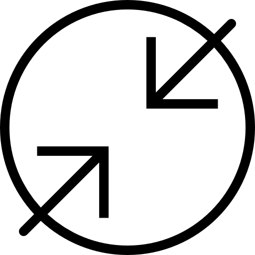 Compress interface multimedia option orientation icon