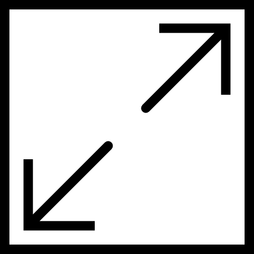 Expand orientation expand arrows icon