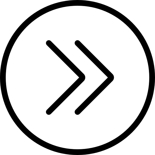 Fast forward interface direction orientation icon