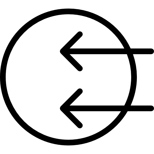 Import arrows orientation import icon