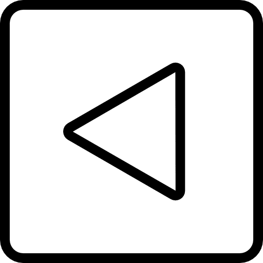 Left arrow interface multimedia option orientation icon