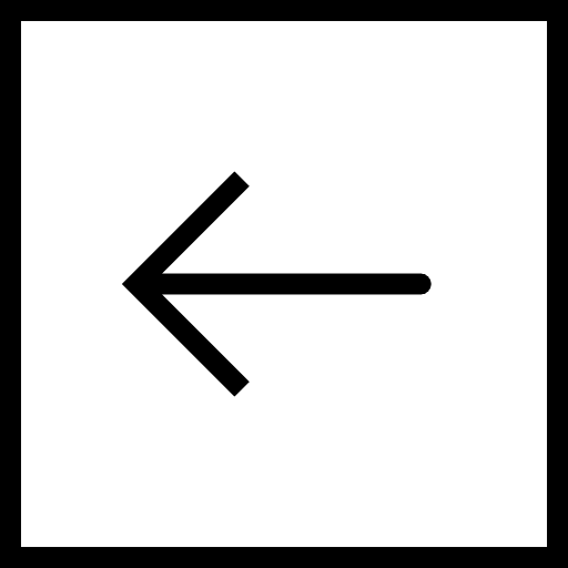 Left arrow interface orientation arrows icon