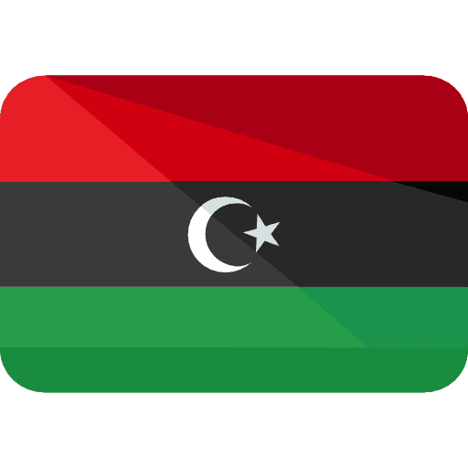 Libya flag libya nation icon
