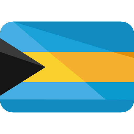 Bahamas country nation flags icon